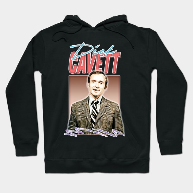 Retro Dick Cavett / Aesthetic Fan Art Design Hoodie by DankFutura